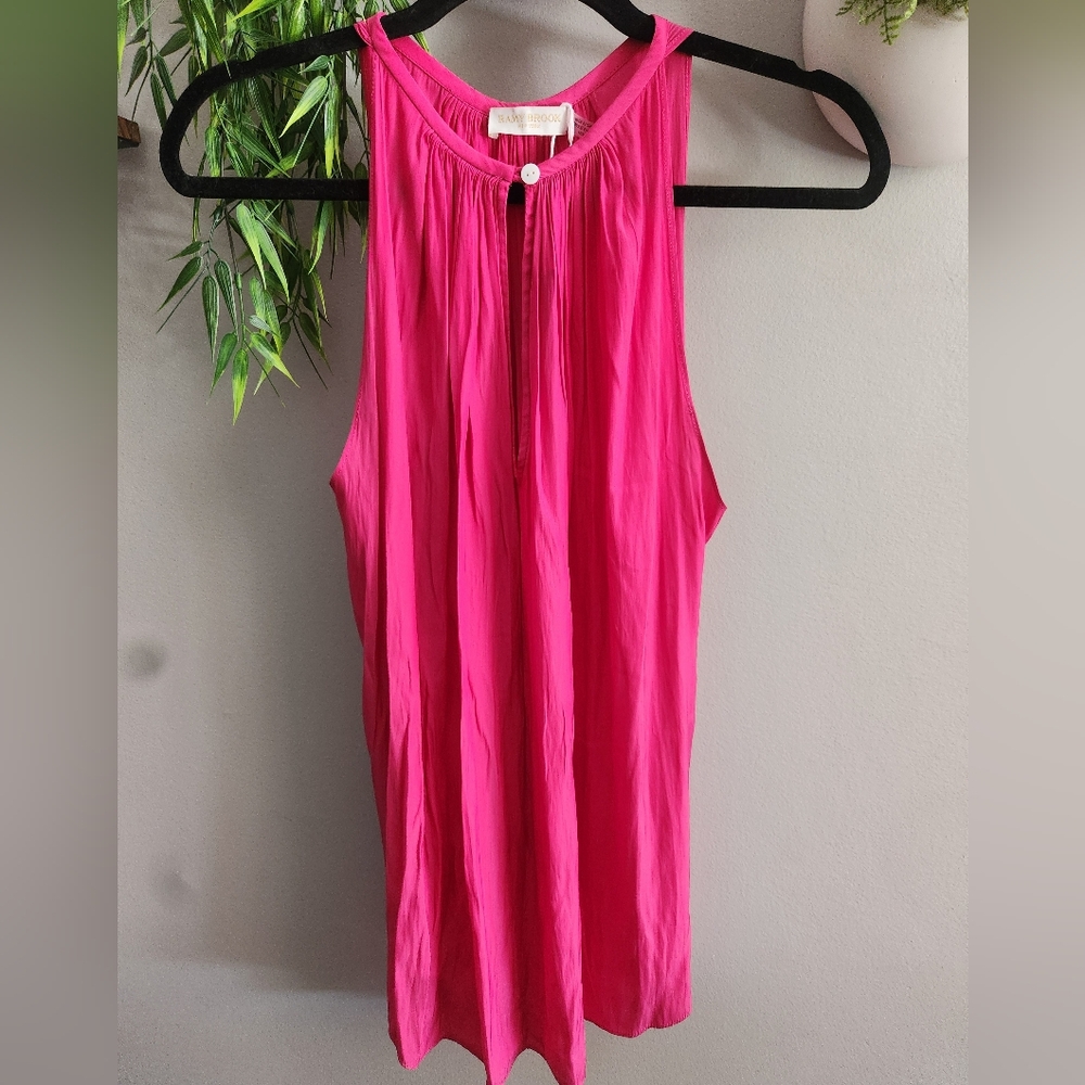 Ramy Brook Fuchsia Sleeveless Tank Top